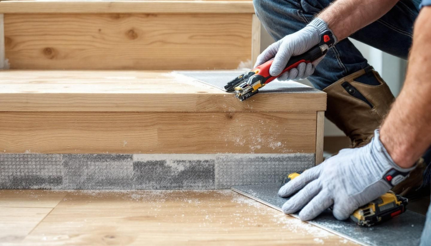 Comment installer efficacement un carrelage antidérapant sur un escalier ?