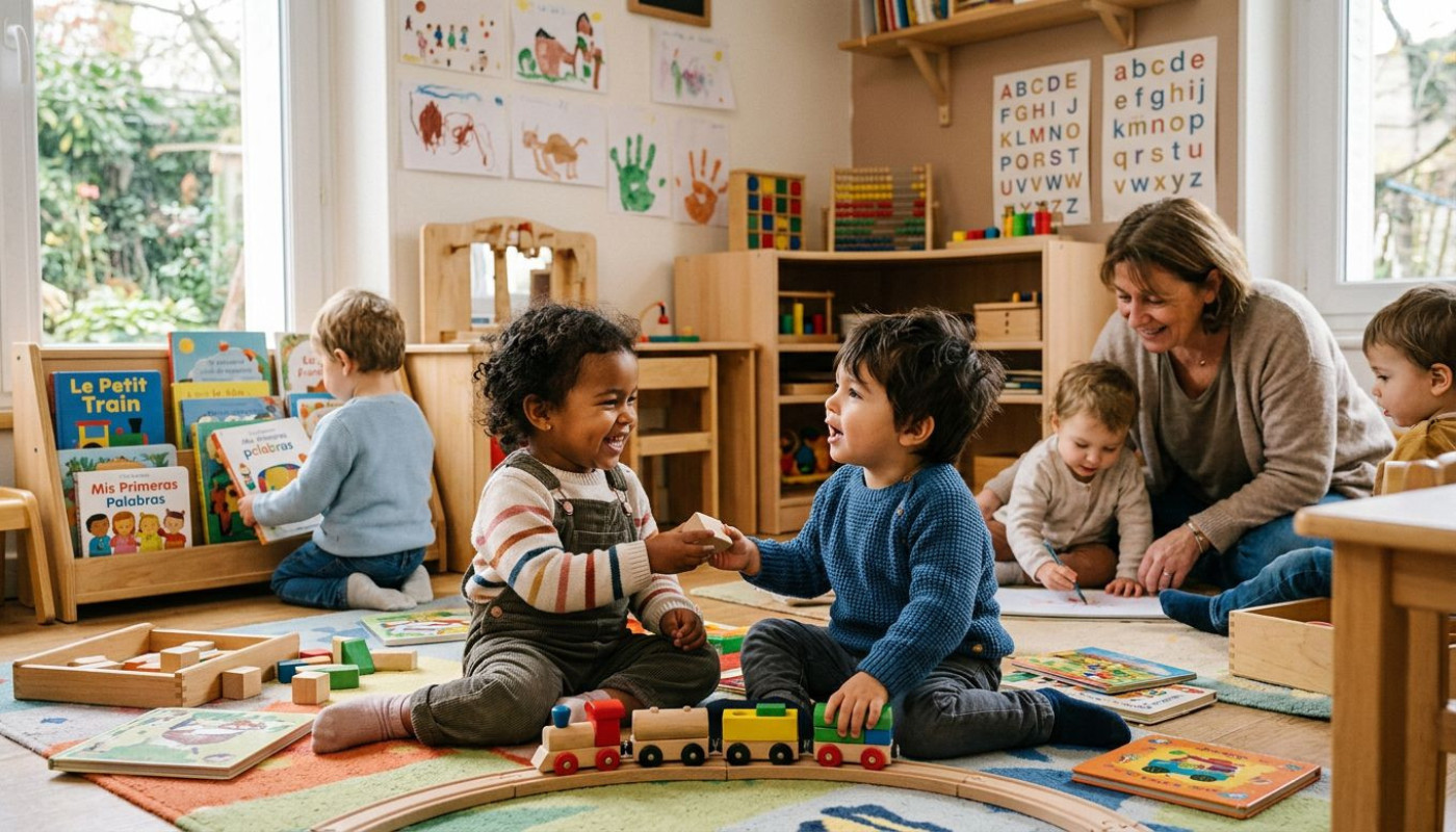 Le bilinguisme chez l’enfant : un atout pour son entrée en crèche